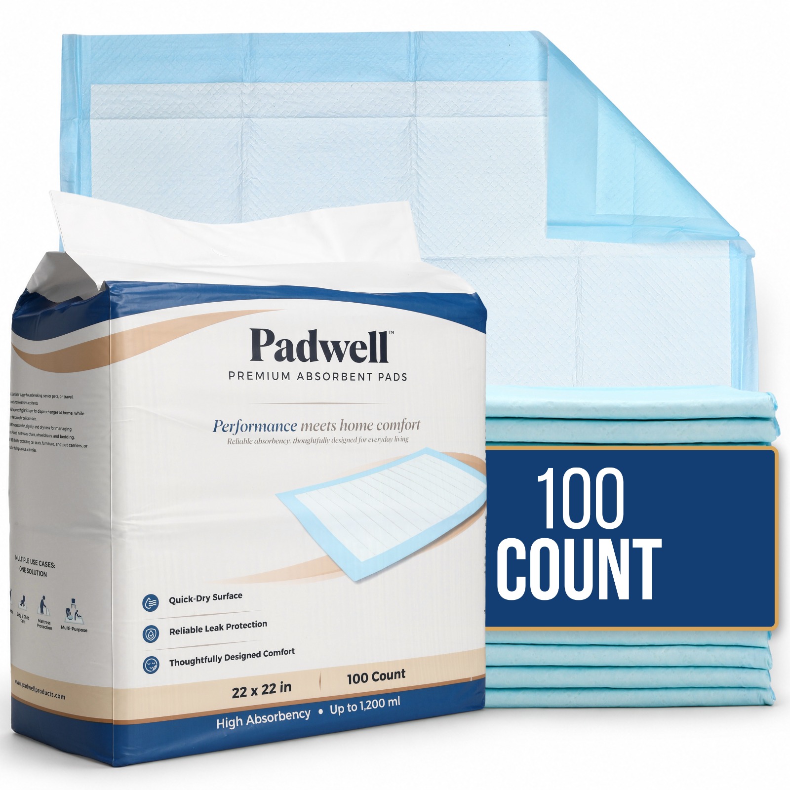Padwell Max Coverage pad pack