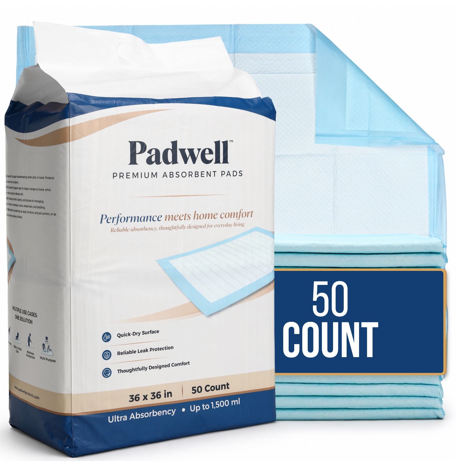 Padwell Max Coverage pad pack