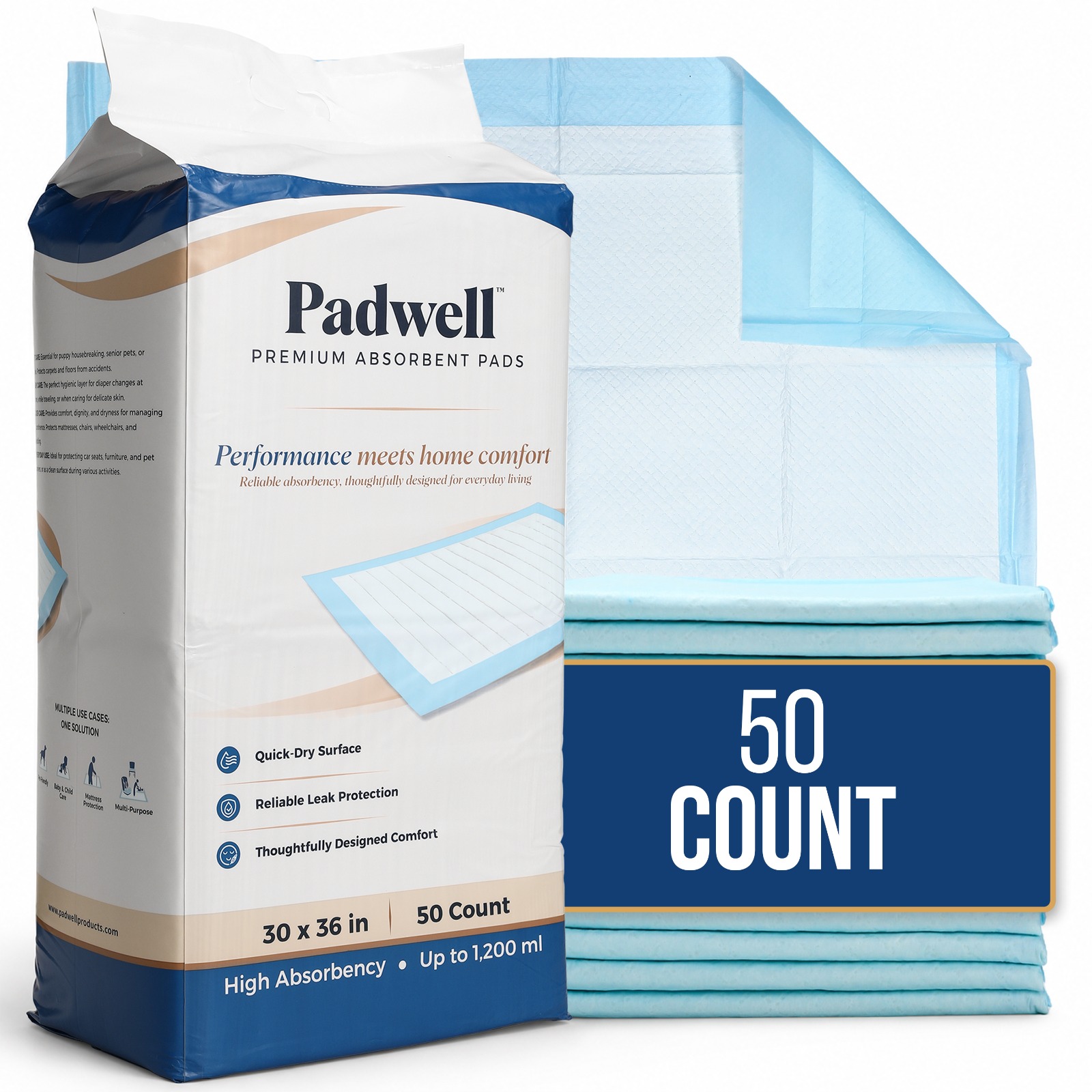 Padwell Compact pad pack